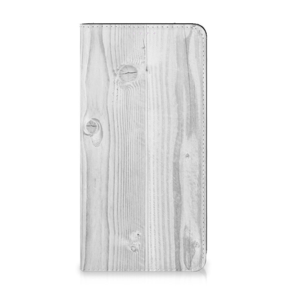 OnePlus Nord 2 5G Book Wallet Case White Wood