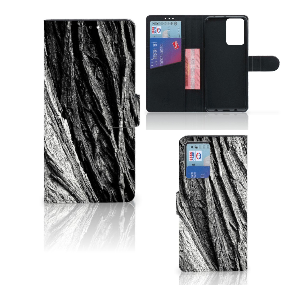 Book Style Case Xiaomi Redmi Note 10 Pro Boomschors Grijs