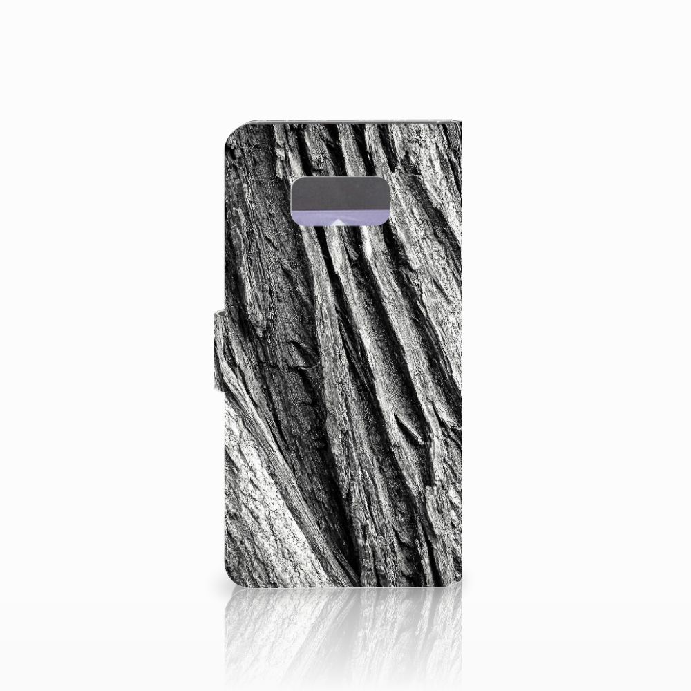 Book Style Case Samsung Galaxy S8 Plus Boomschors Grijs
