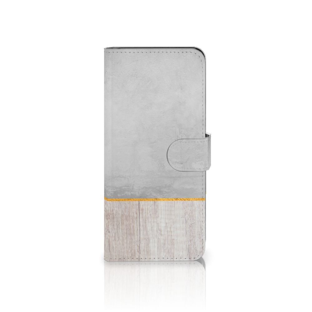 Samsung Galaxy A53 Book Style Case Wood Concrete