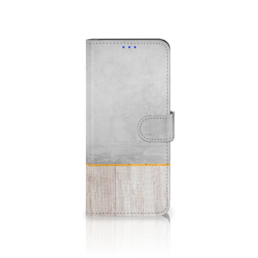 OPPO Reno5 Z | A94 5G Book Style Case Wood Concrete