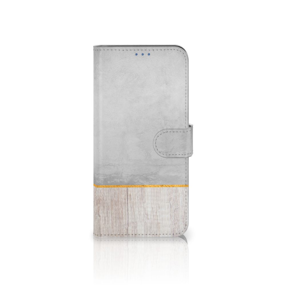 Xiaomi 11 Lite 5G NE | Mi 11 Lite Book Style Case Wood Concrete