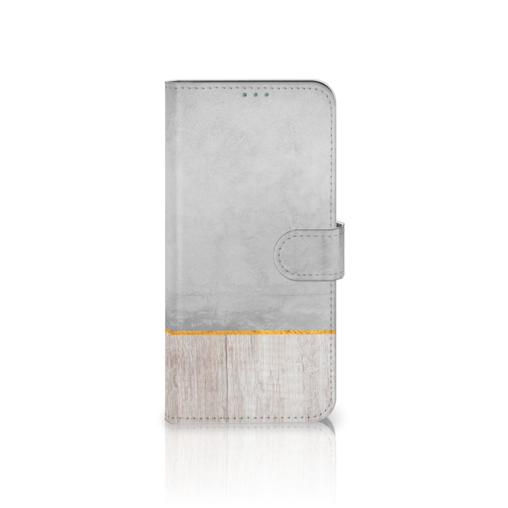 Nokia X10 | Nokia X20 Book Style Case Wood Concrete