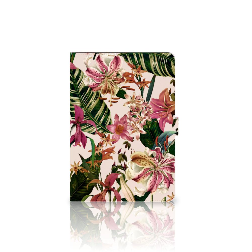 Lenovo Tab E10 Tablet Cover Flowers