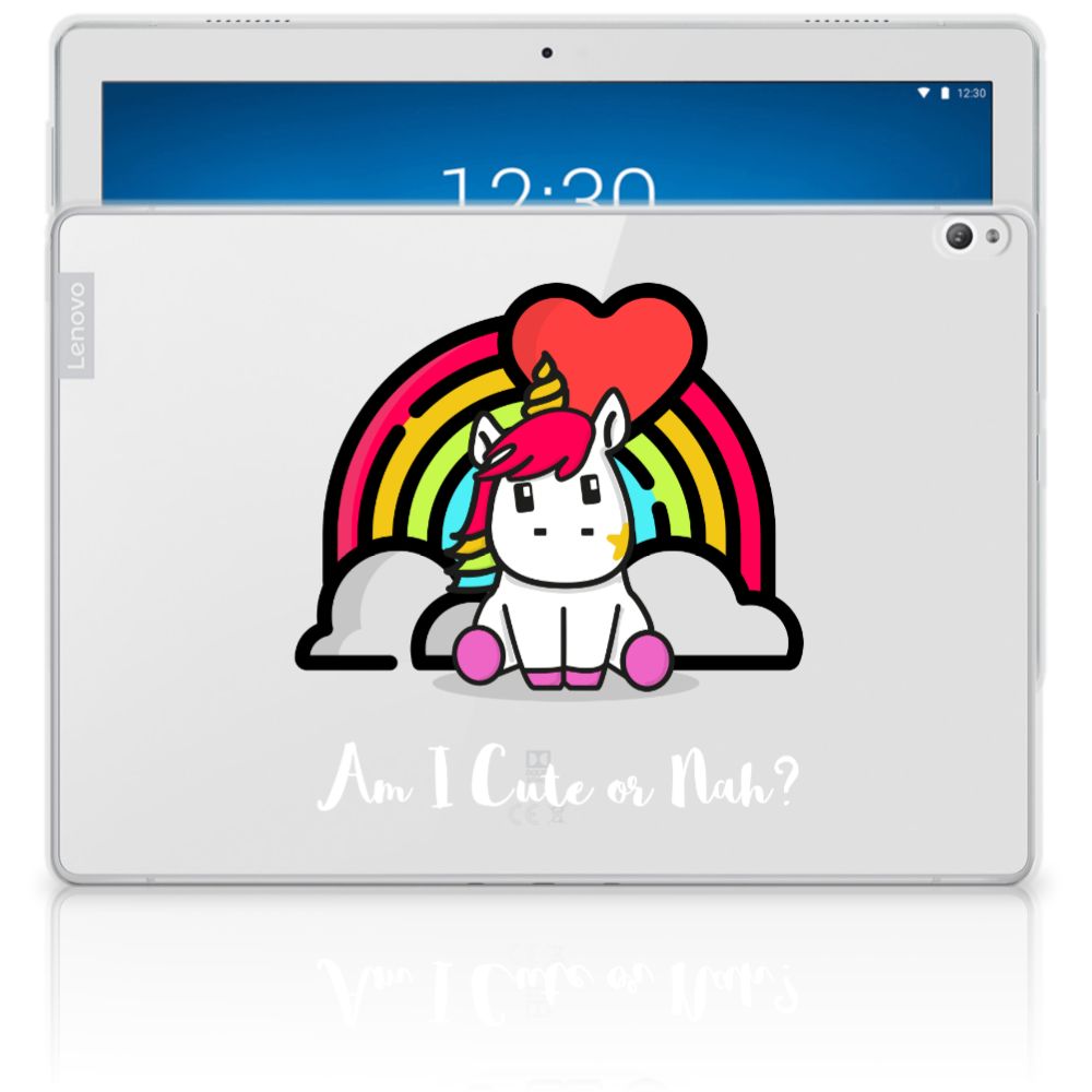 Lenovo Tab P10 Tablet Back Cover Unicorn Cute