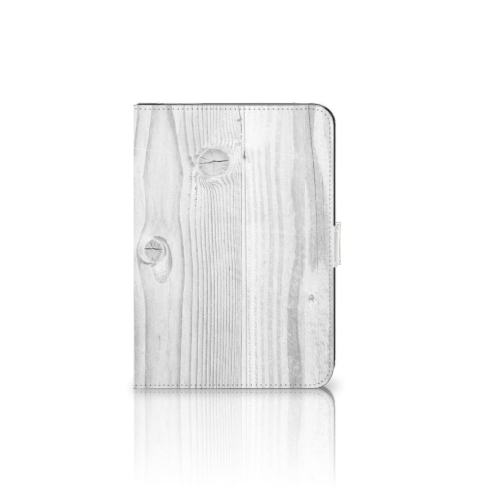 iPad Mini 6 (2021) Tablet Book Cover White Wood