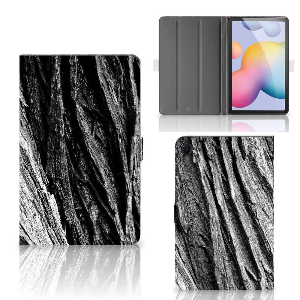 Tablet Book Cover Samsung Galaxy Tab S6 Lite | S6 Lite (2022) Boomschors Grijs