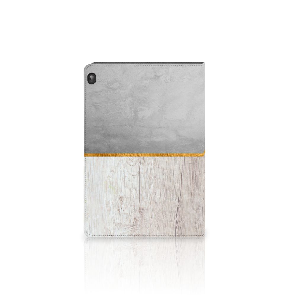 Lenovo Tablet M10 Tablet Book Cover Wood Concrete