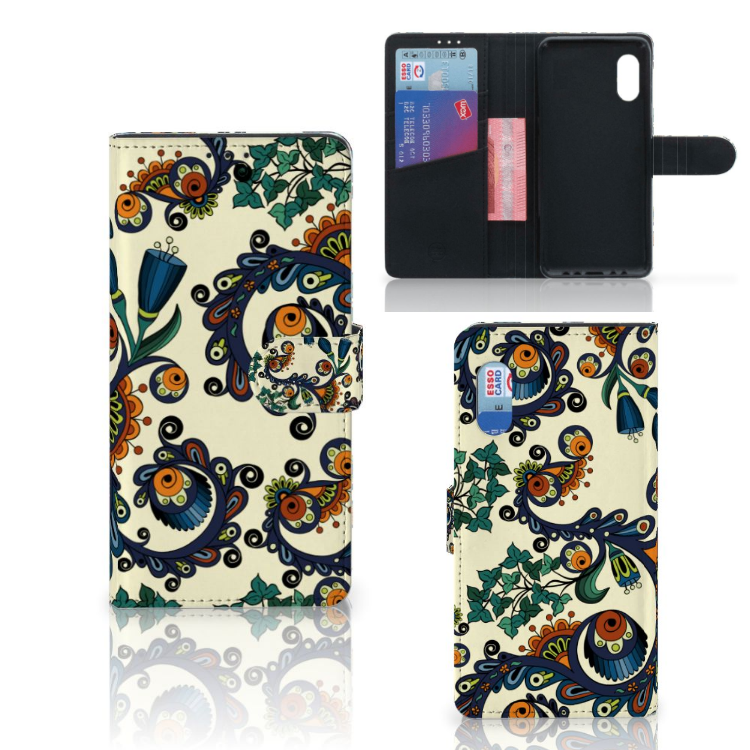 Wallet Case Samsung Xcover Pro Barok Flower