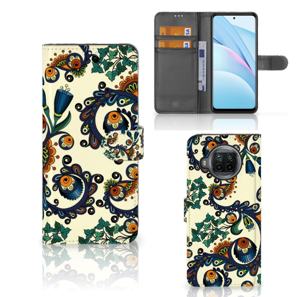 Wallet Case Xiaomi Mi 10T Lite Barok Flower