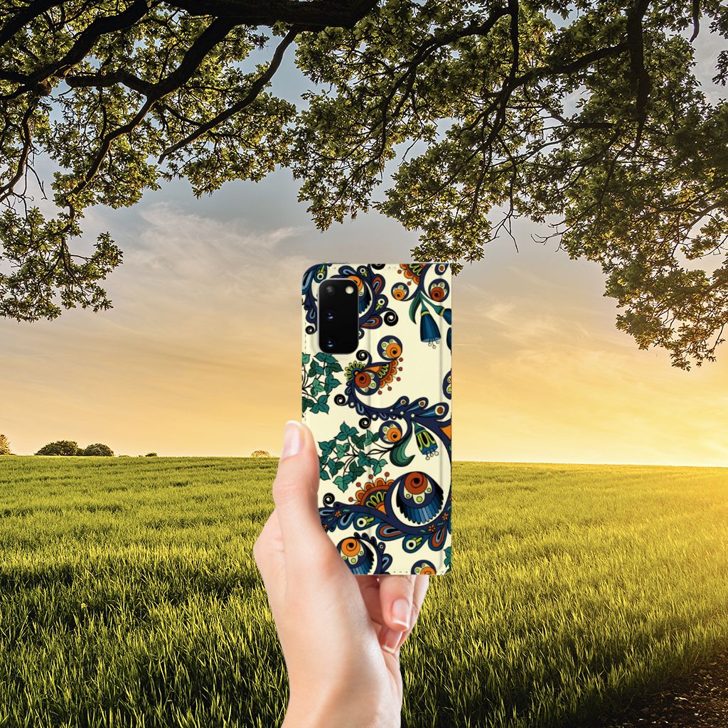 Telefoon Hoesje Samsung Galaxy S20 Barok Flower