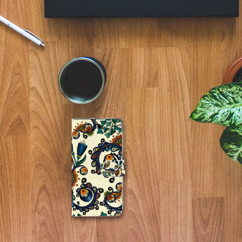 Wallet Case Xiaomi Mi Mix 2s Barok Flower