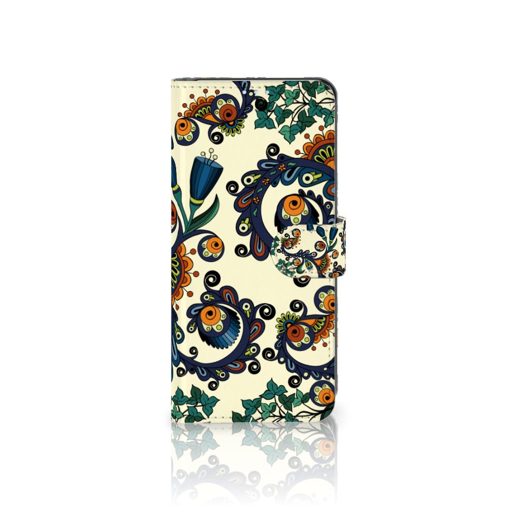 Wallet Case OPPO Reno 4 Pro 5G Barok Flower