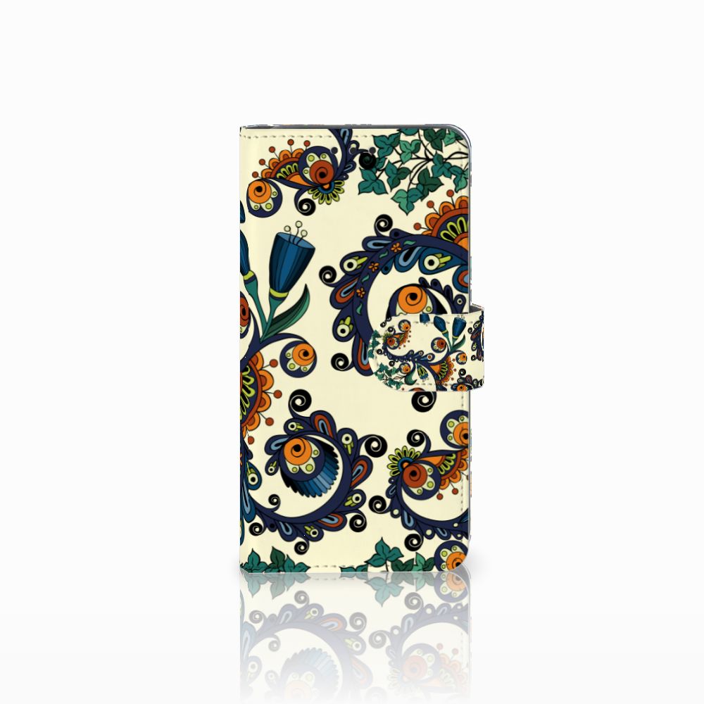 Wallet Case Samsung Galaxy A8 2018 Barok Flower