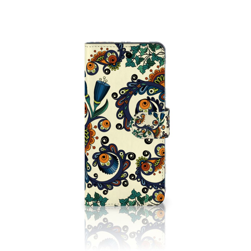 Wallet Case Xiaomi Redmi Note 8T Barok Flower