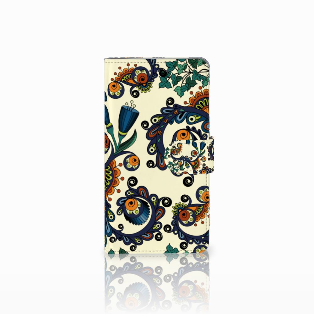 Wallet Case Samsung Galaxy J7 2016 Barok Flower