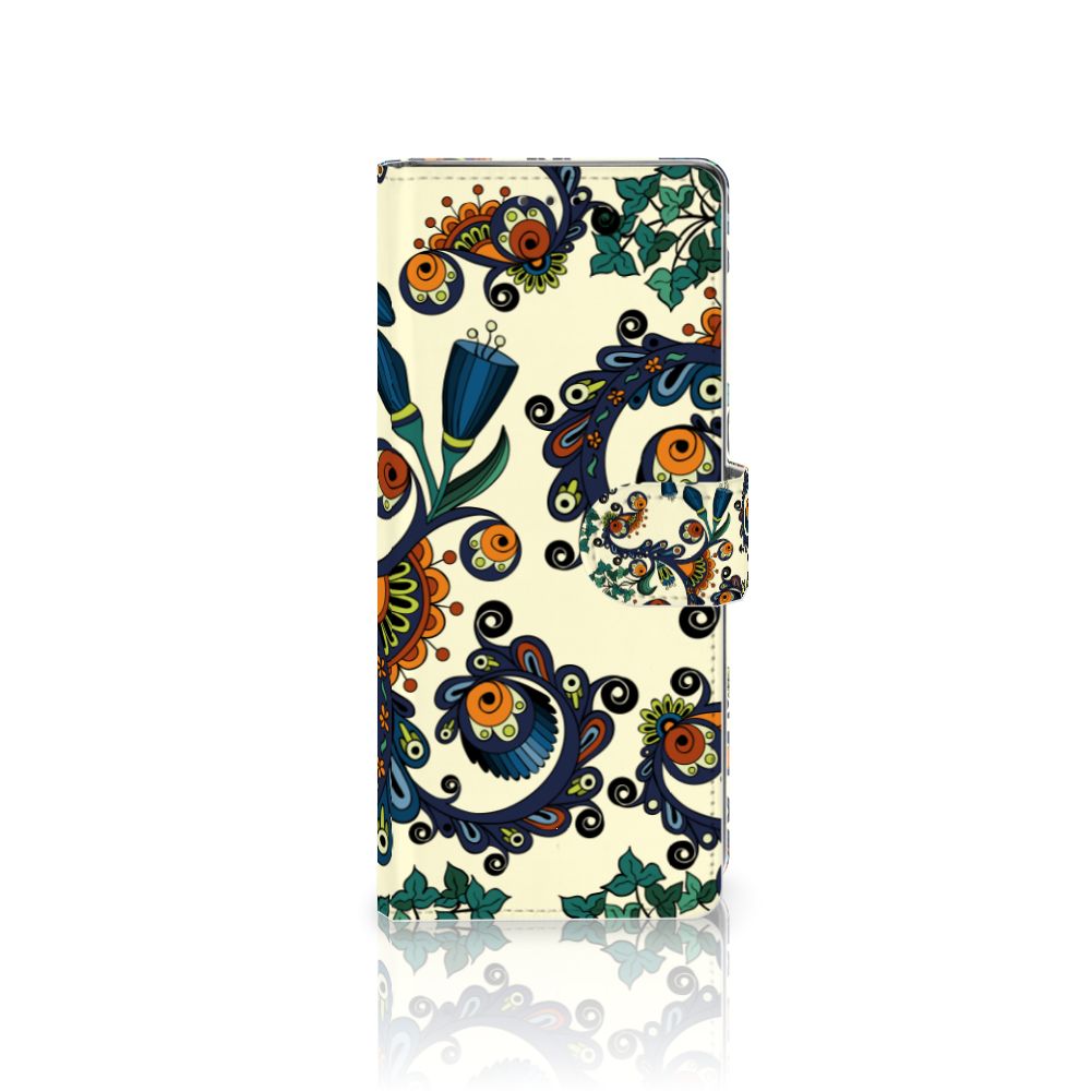 Wallet Case Sony Xperia 10 Barok Flower