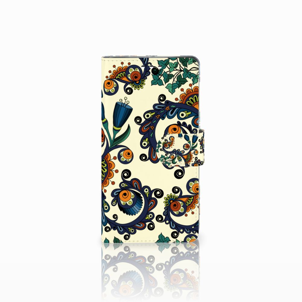 Wallet Case Sony Xperia XZ1 Barok Flower