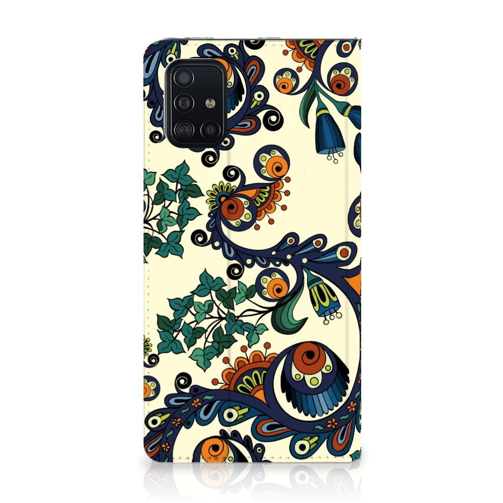 Telefoon Hoesje Samsung Galaxy A51 Barok Flower