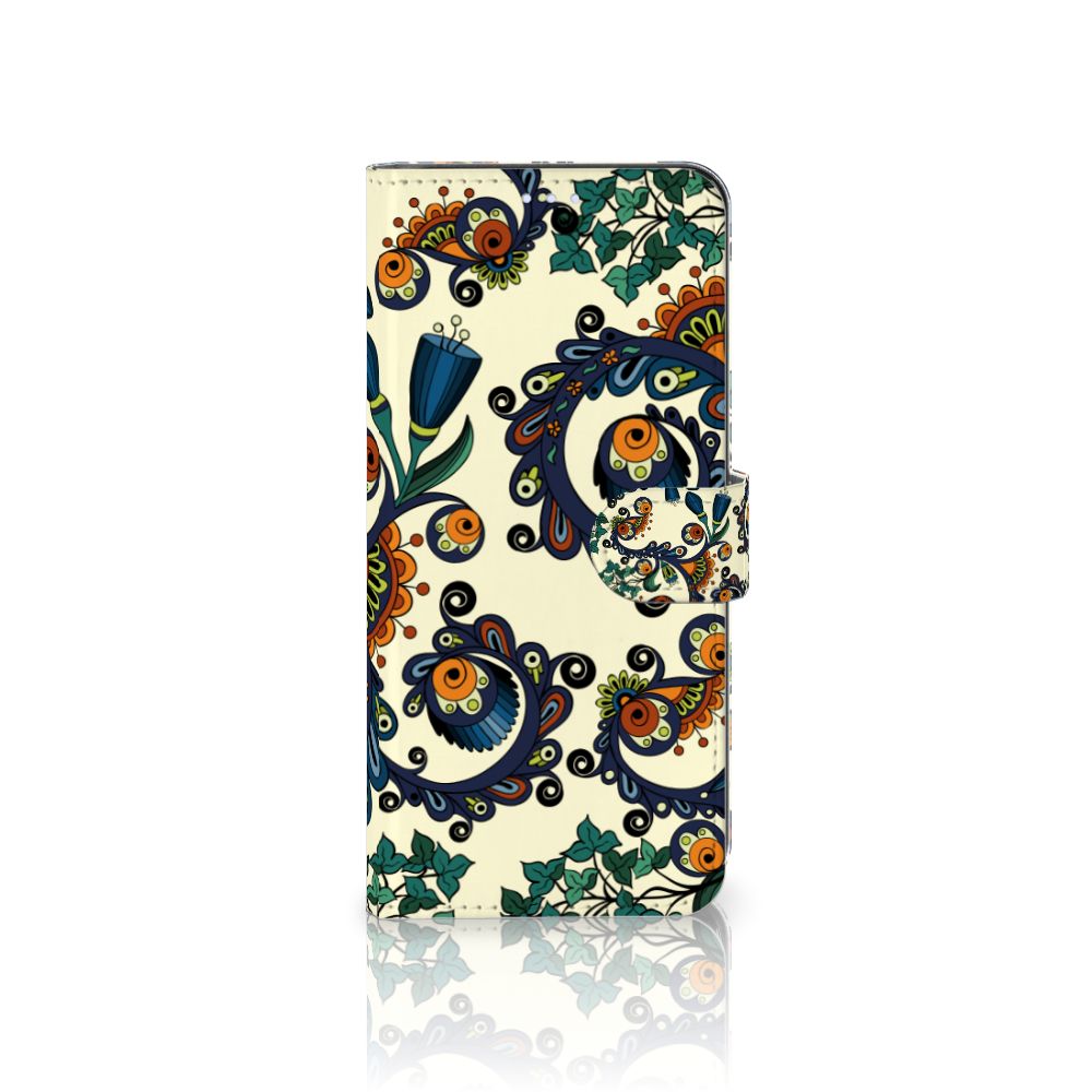 Wallet Case Motorola Moto G100 Barok Flower
