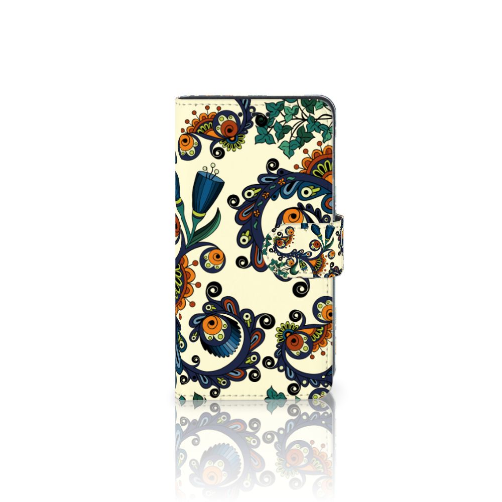 Wallet Case Samsung Galaxy J2 Core Barok Flower