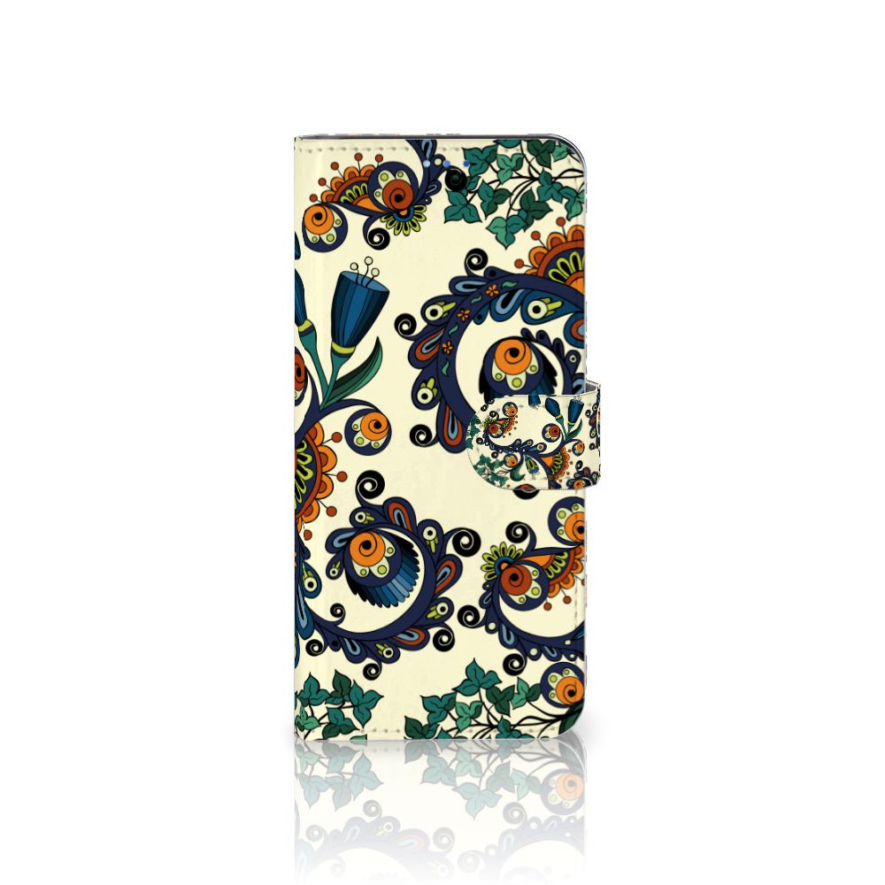Wallet Case OPPO Find X3 Neo 5G Barok Flower