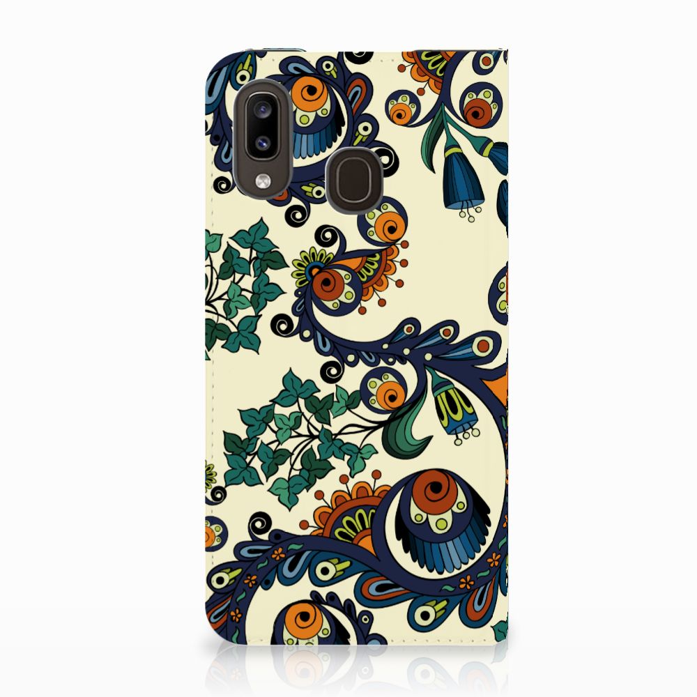 Telefoon Hoesje Samsung Galaxy A30 Barok Flower