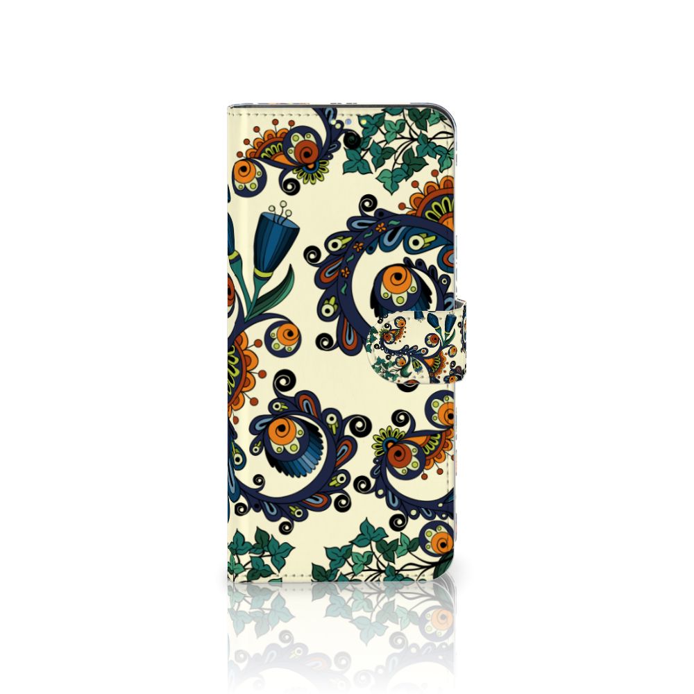 Wallet Case Xiaomi Redmi Note 9 Pro | Note 9S Barok Flower