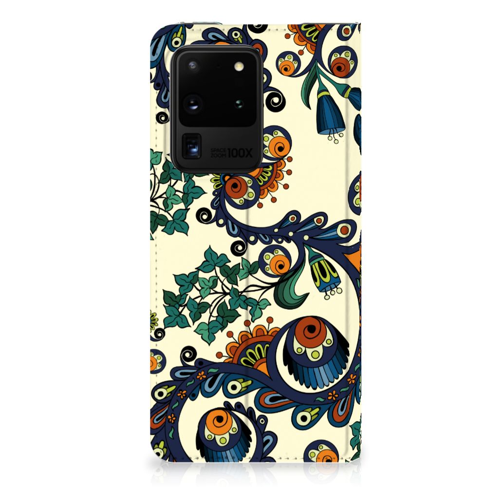 Telefoon Hoesje Samsung Galaxy S20 Ultra Barok Flower