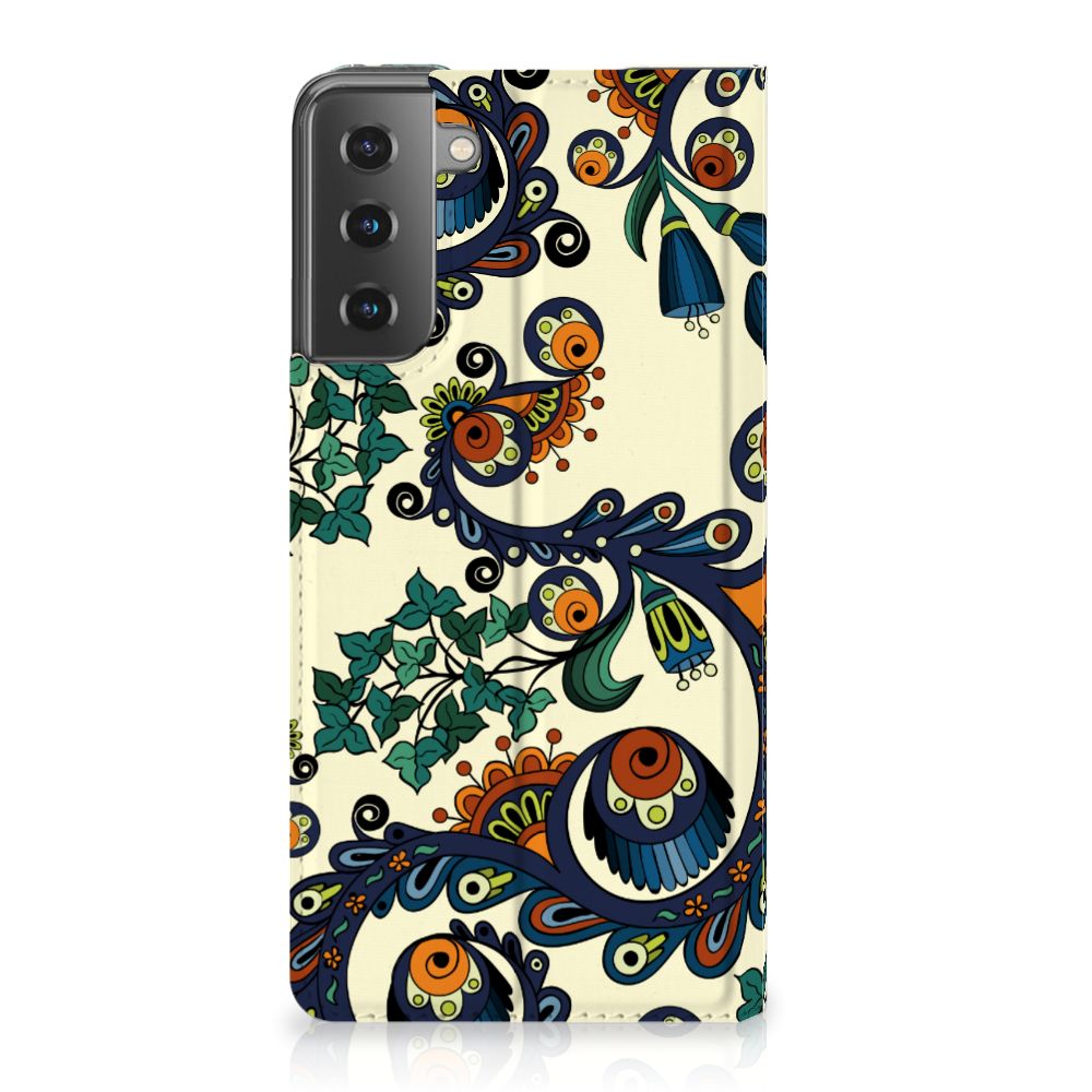 Telefoon Hoesje Samsung Galaxy S21 Plus Barok Flower