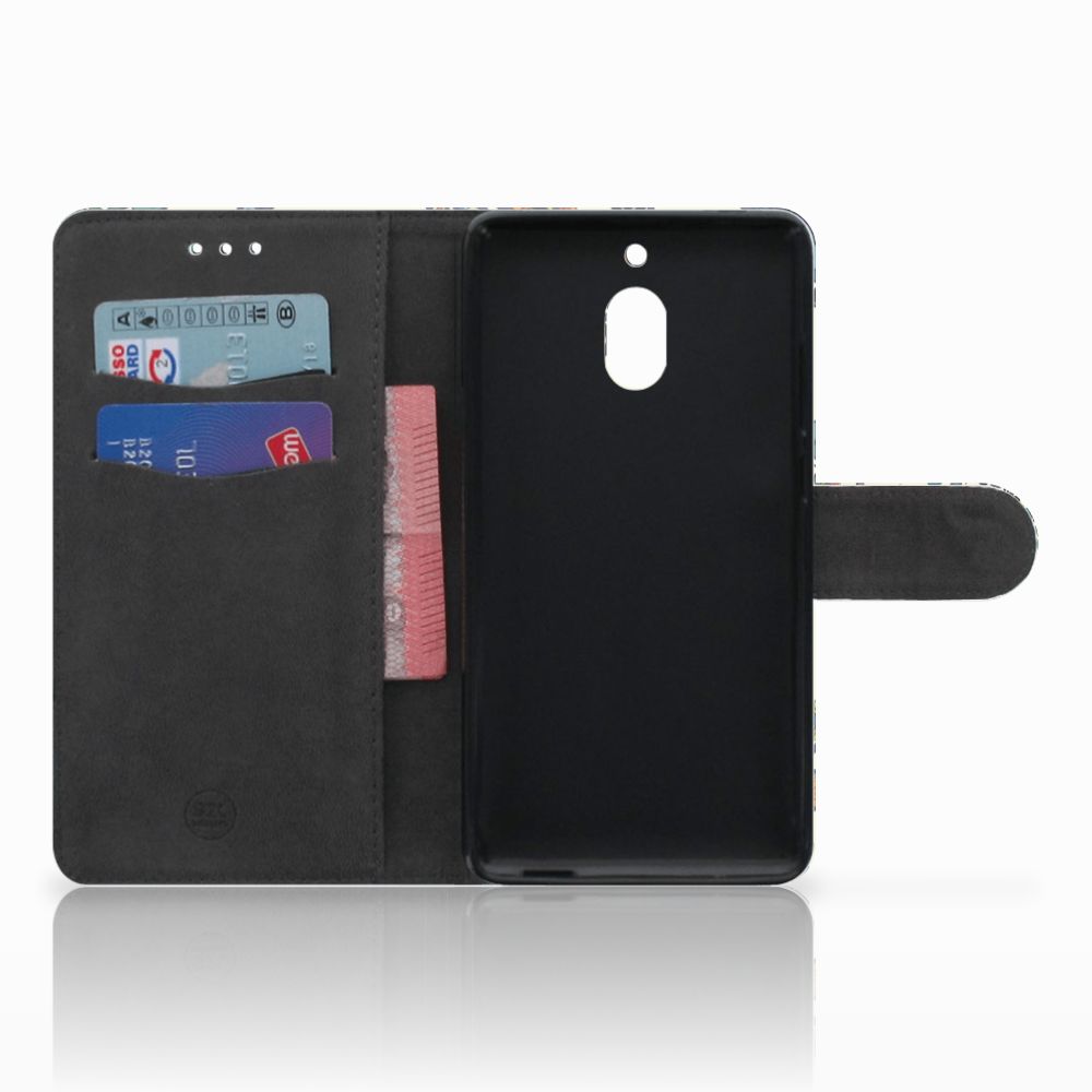 Wallet Case Nokia 2.1 (2018) Barok Flower