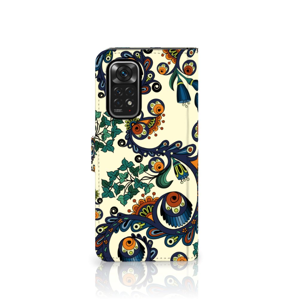 Wallet Case Xiaomi Redmi Note 11/11S Barok Flower