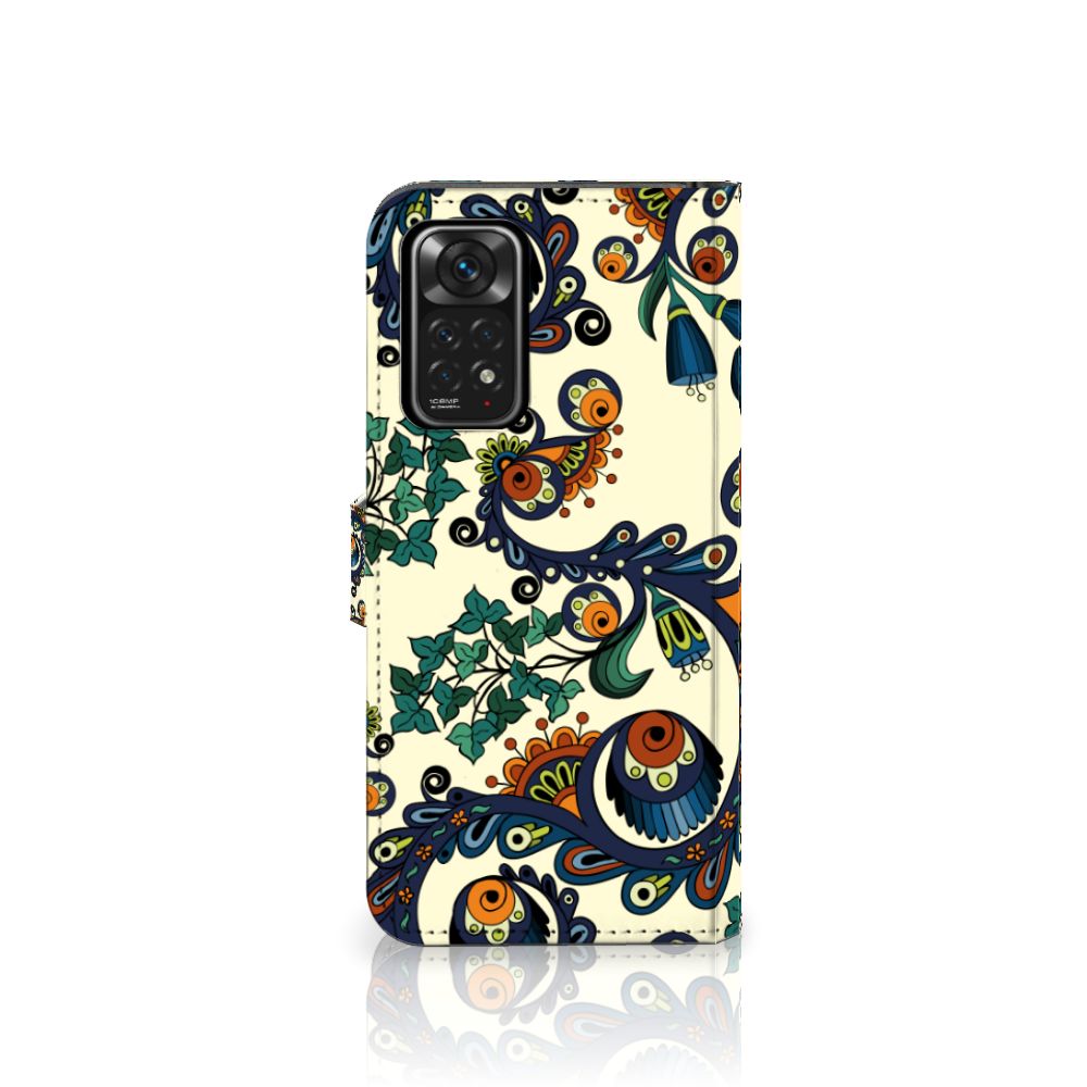 Wallet Case Xiaomi Redmi Note 11 Pro 5G/4G Barok Flower