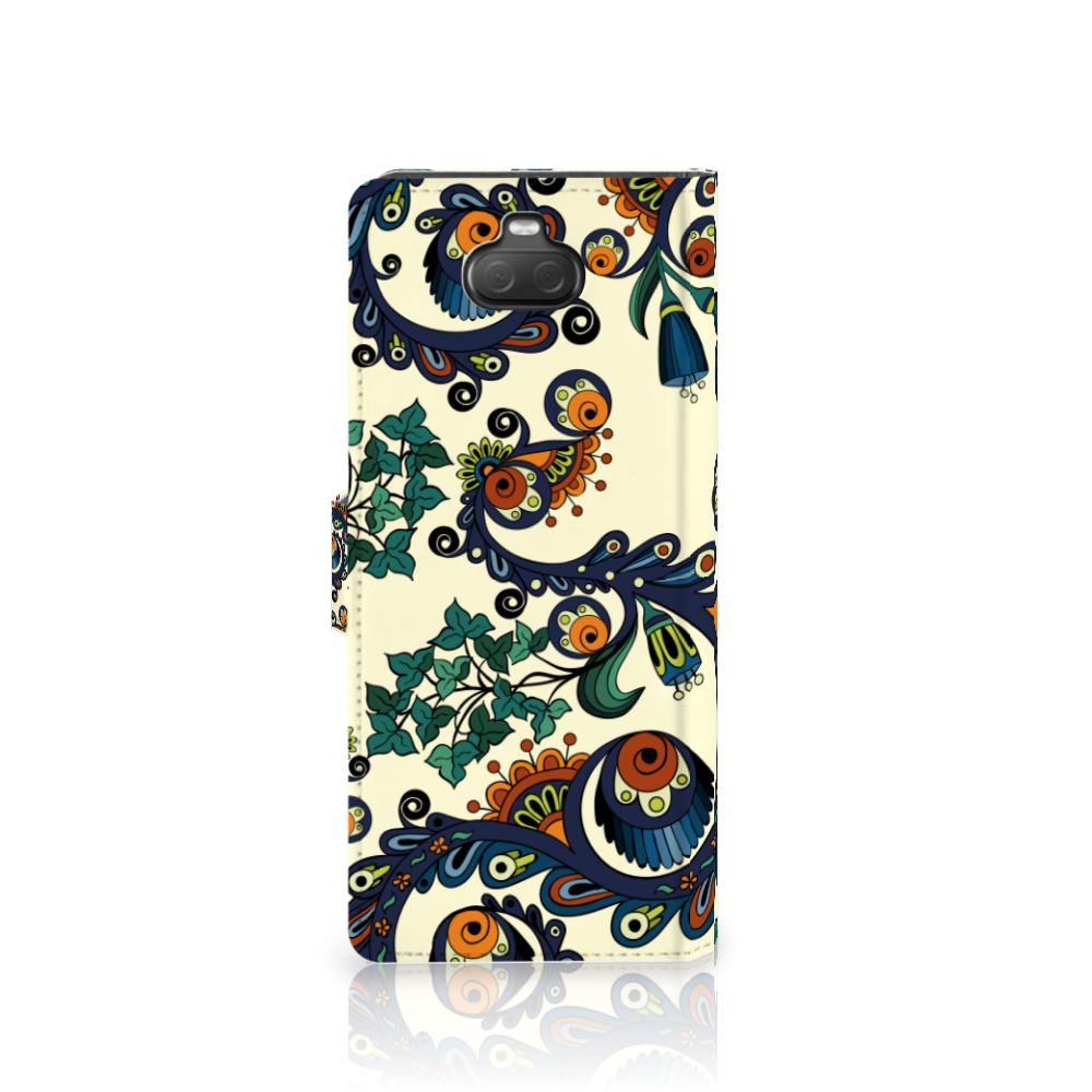 Wallet Case Sony Xperia 10 Barok Flower