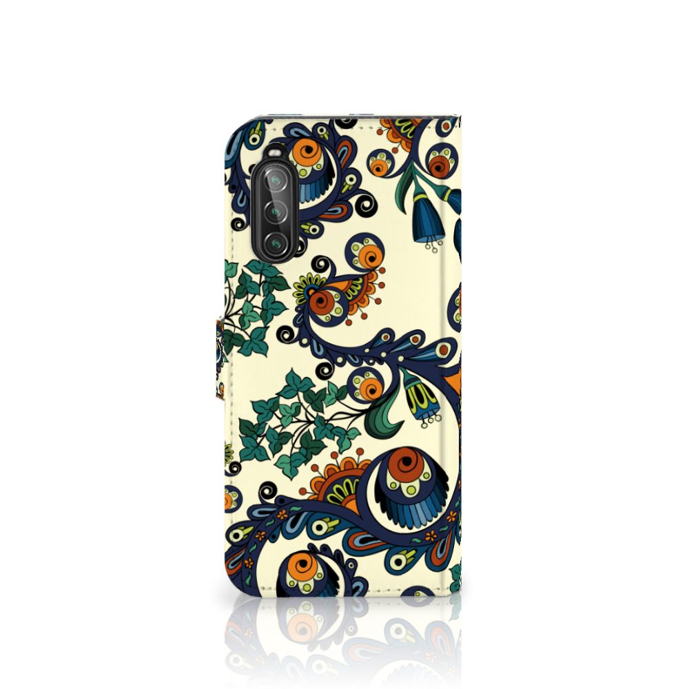 Wallet Case Sony Xperia 10 II Barok Flower