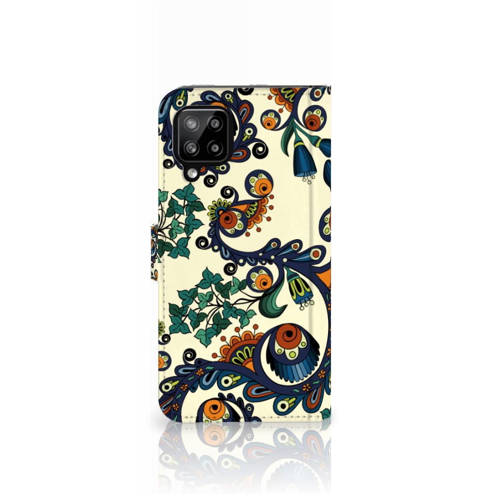Wallet Case Samsung Galaxy A22 4G | M22 Barok Flower