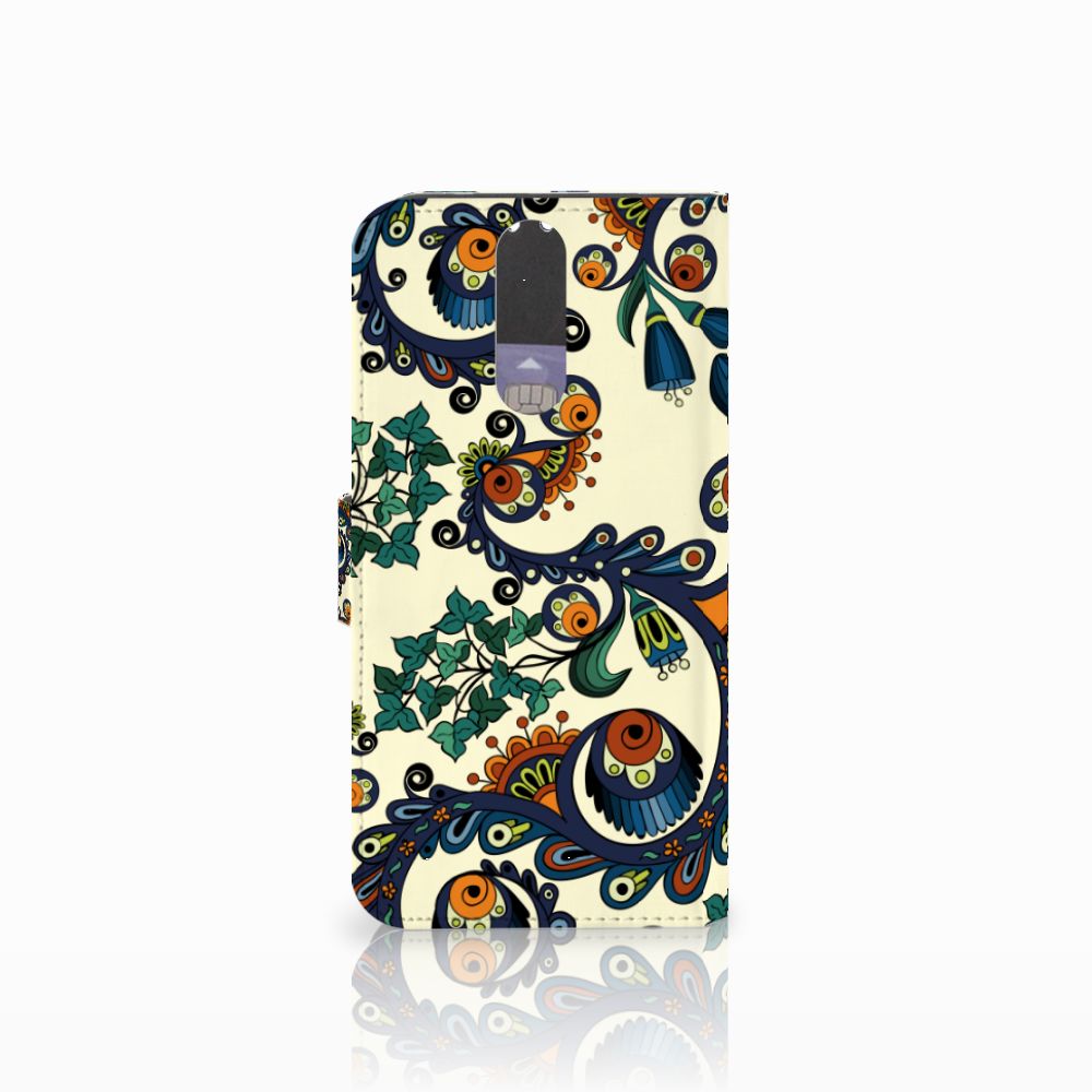 Wallet Case Huawei Mate 10 Lite Barok Flower