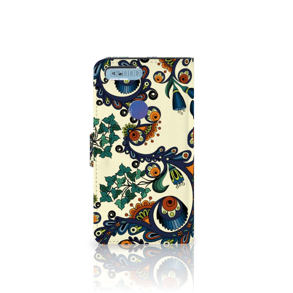 Wallet Case OnePlus 5T Barok Flower