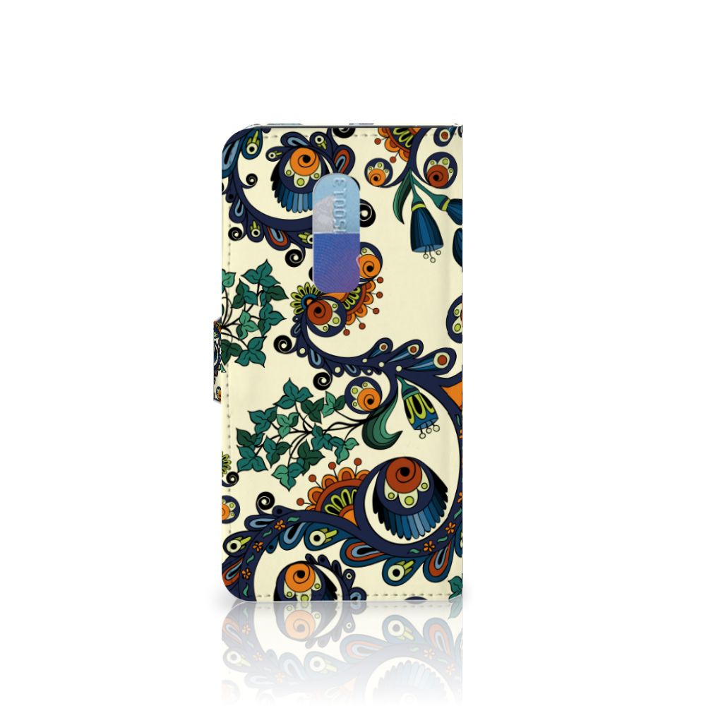 Wallet Case OnePlus 6 Barok Flower
