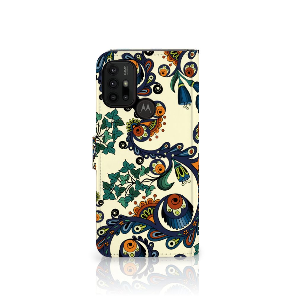 Wallet Case Motorola Moto G10 | G20 | G30 Barok Flower