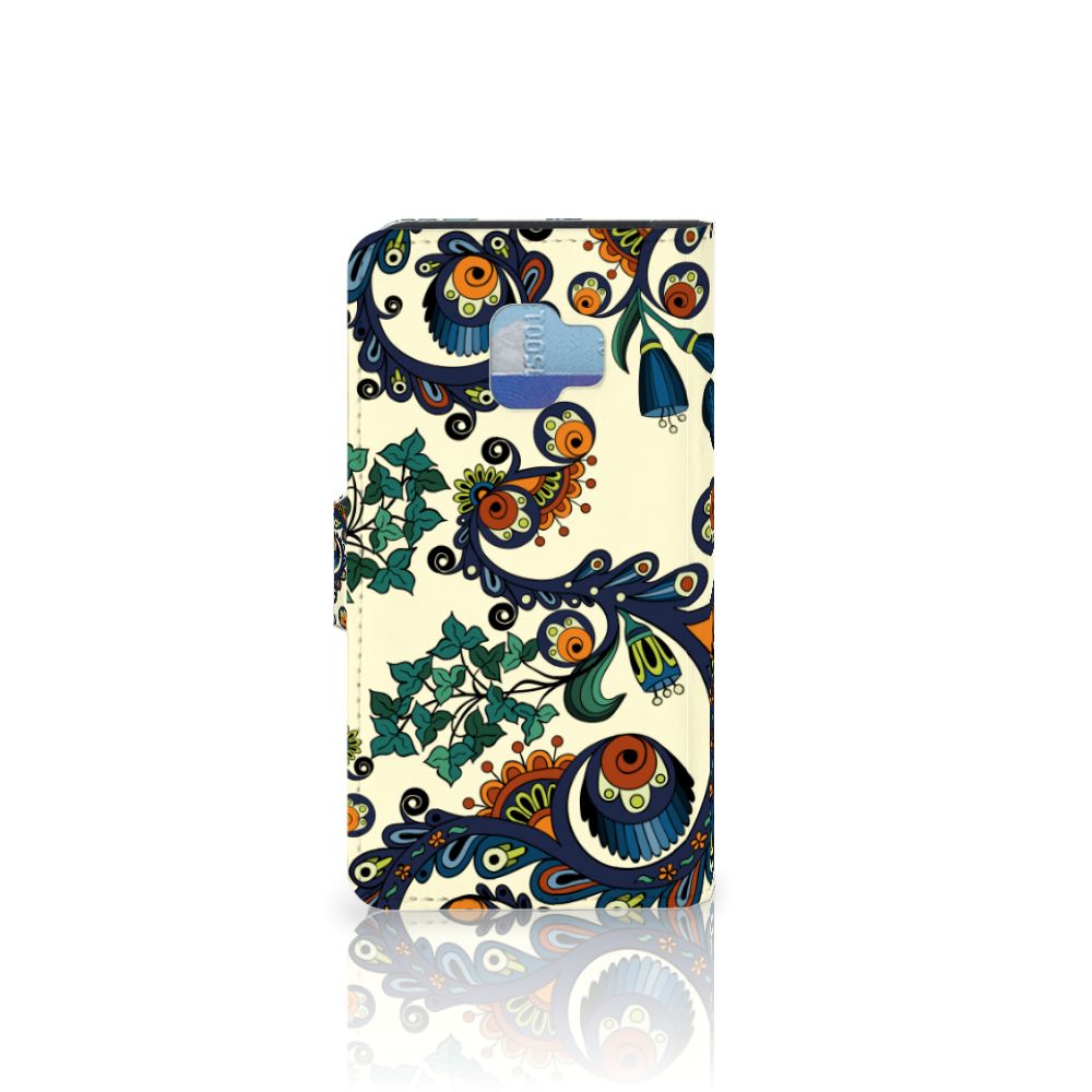 Wallet Case Samsung Galaxy J2 Core Barok Flower