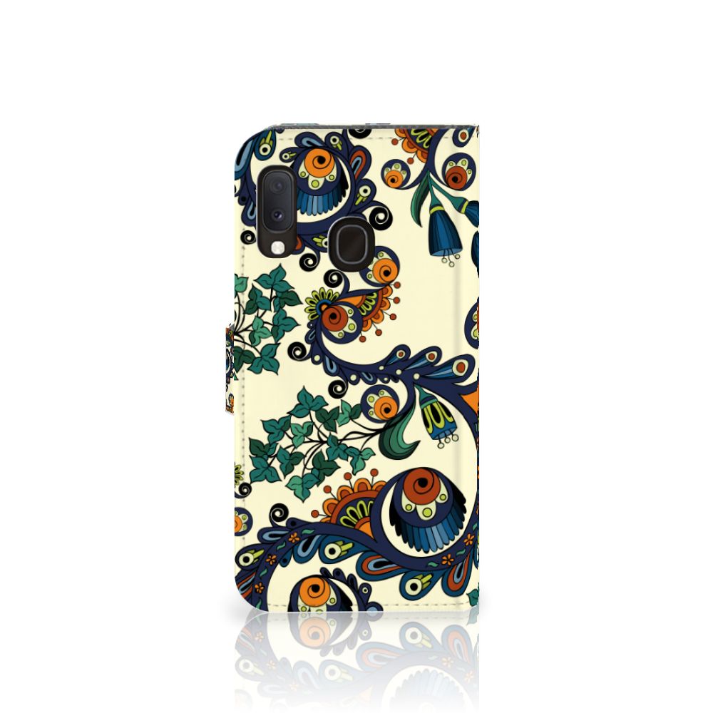 Wallet Case Samsung Galaxy A20e Barok Flower