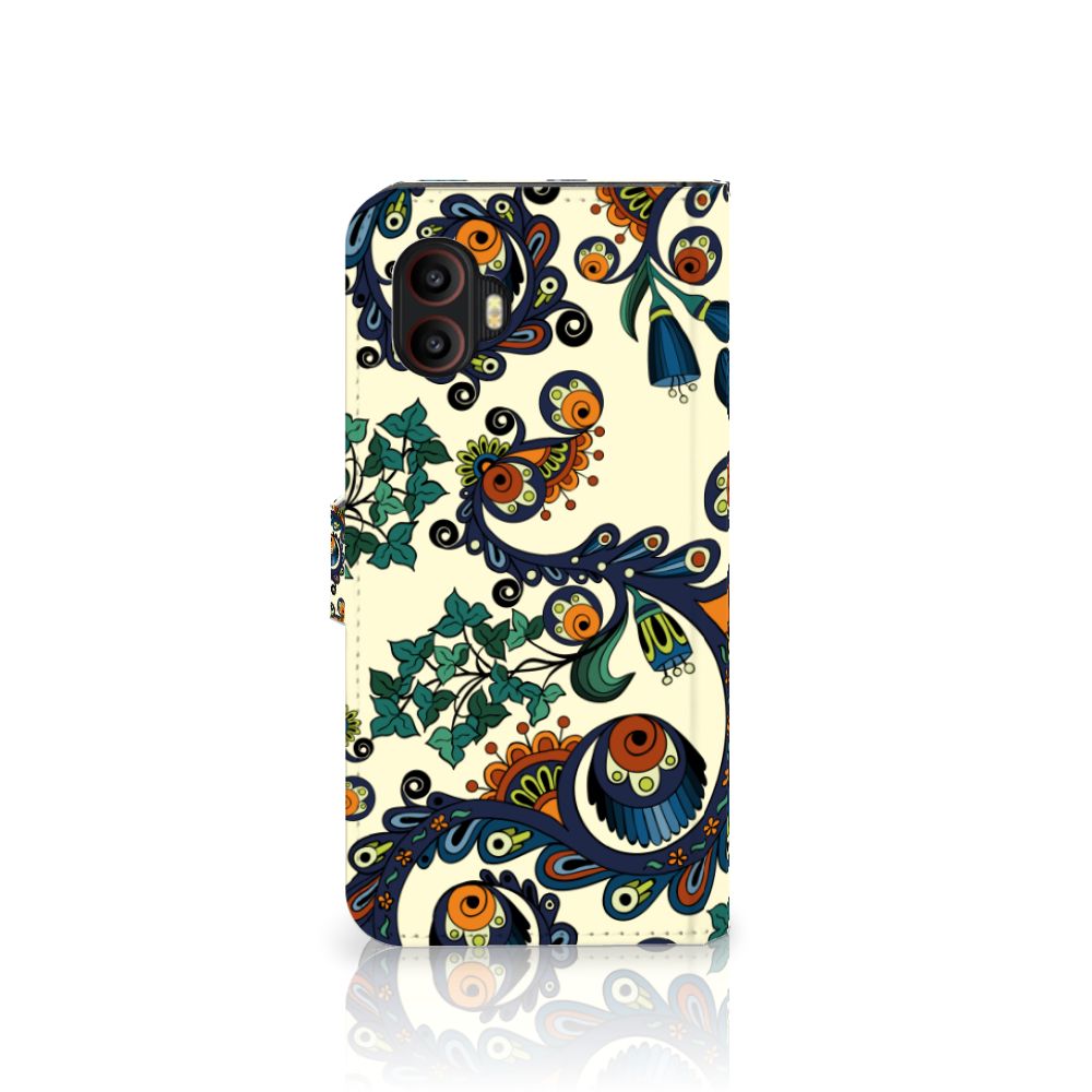 Wallet Case Samsung Galaxy Xcover 6 Pro Barok Flower
