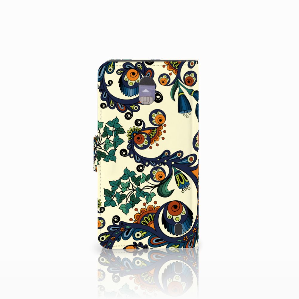Wallet Case Nokia 2 Barok Flower