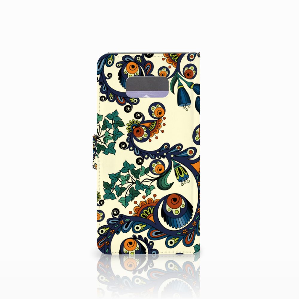 Wallet Case Samsung Galaxy S8 Plus Barok Flower