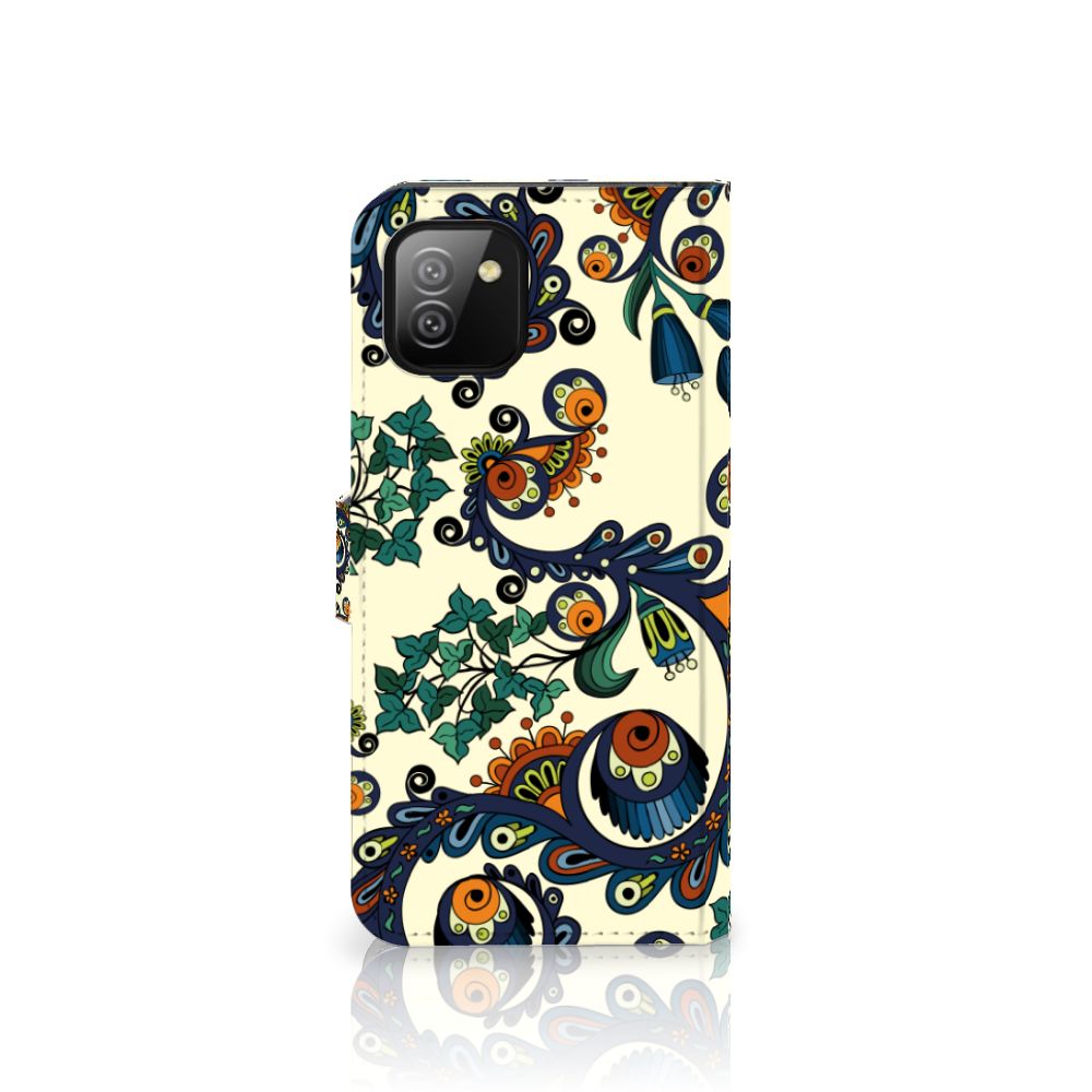 Wallet Case Samsung Galaxy A03 Barok Flower