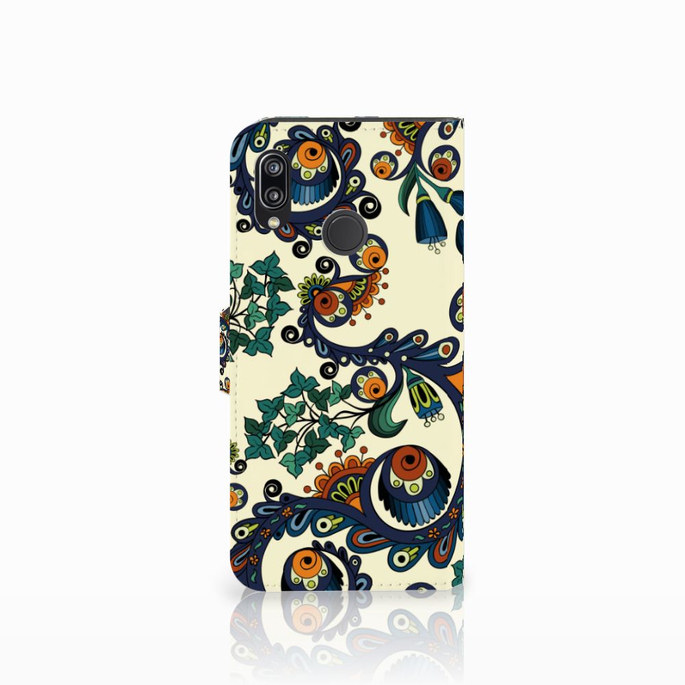 Wallet Case Huawei P20 Lite Barok Flower