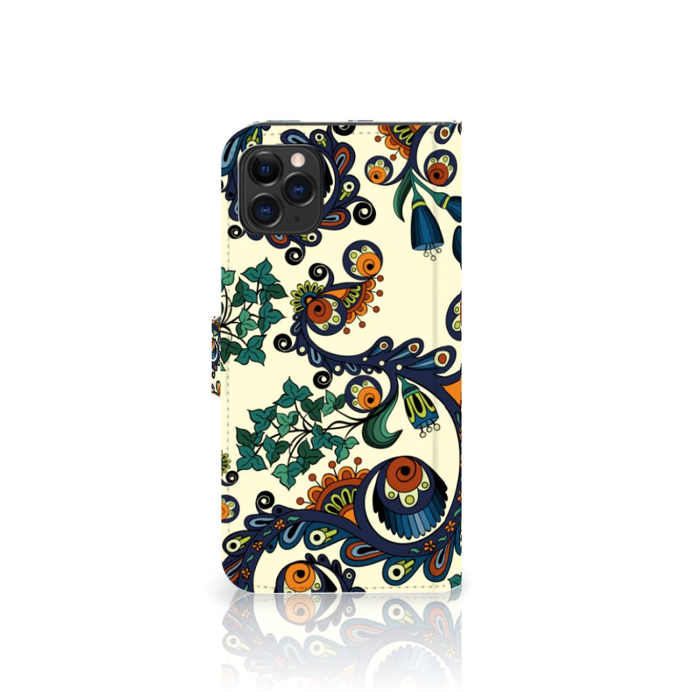 Wallet Case Apple iPhone 11 Pro Max Barok Flower