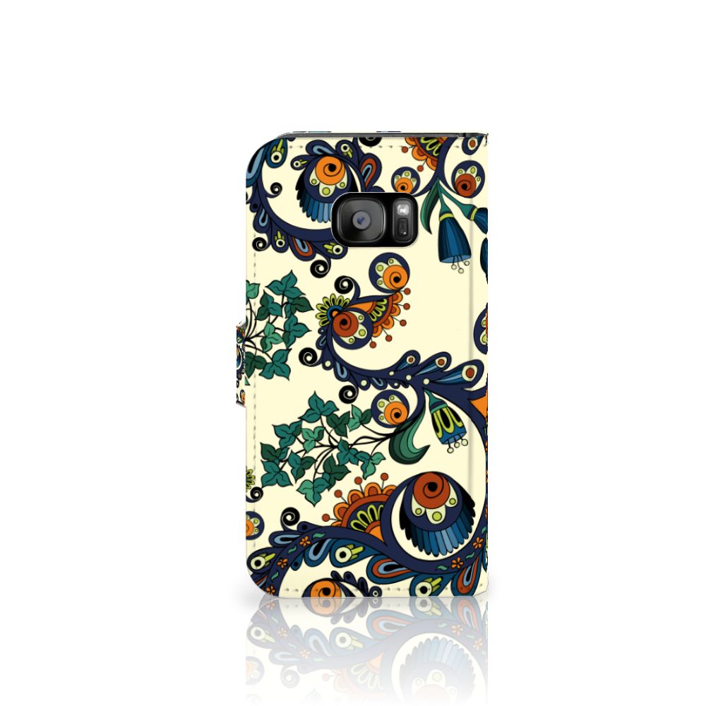 Wallet Case Samsung Galaxy S7 Edge Barok Flower