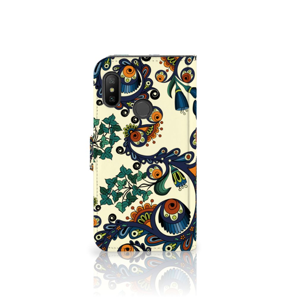 Wallet Case Xiaomi Mi A2 Lite Barok Flower